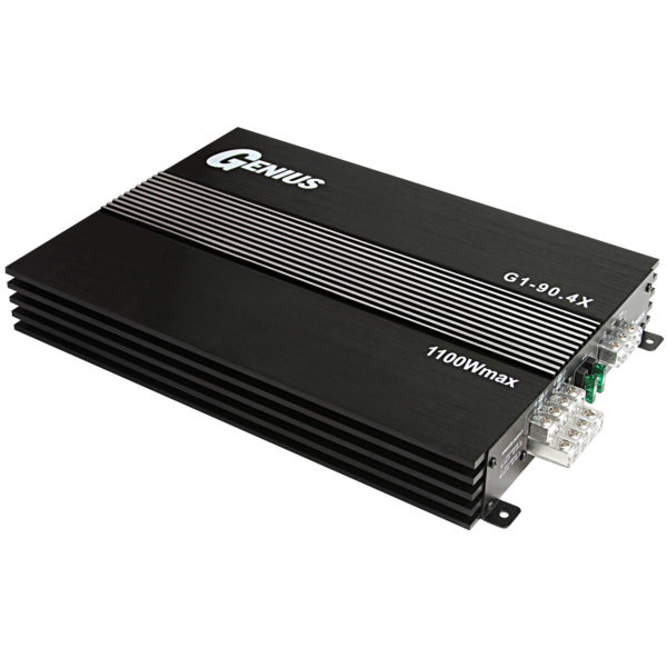 Amplificador Genius  G1-90x4g  4 Canales 1.100 Watss 
