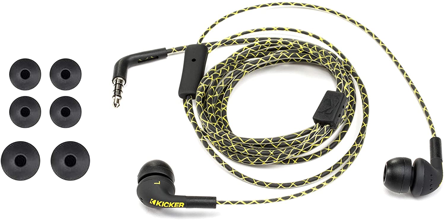 Audifonos  Kicker Eb73b Flow Auriculares Premium