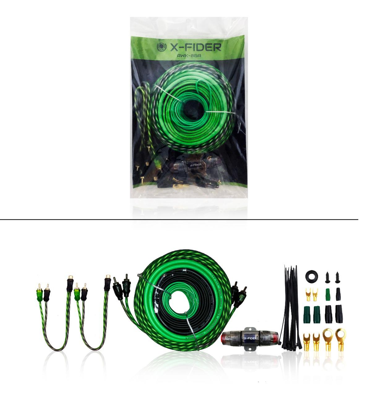 Kit De Instalacion X-fider  Awk-8ga  Cable #8