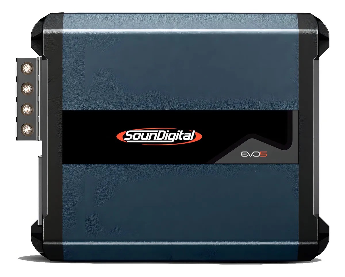 Amplificador Soundigital Sd1200 1200w, 4 Canales, 4 Ohmios