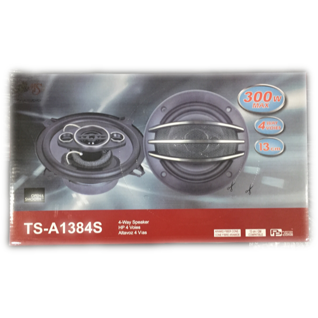 Parlantes Marca MS AUDIO Ref: TS-A1384S 4 Vias 300WATTS