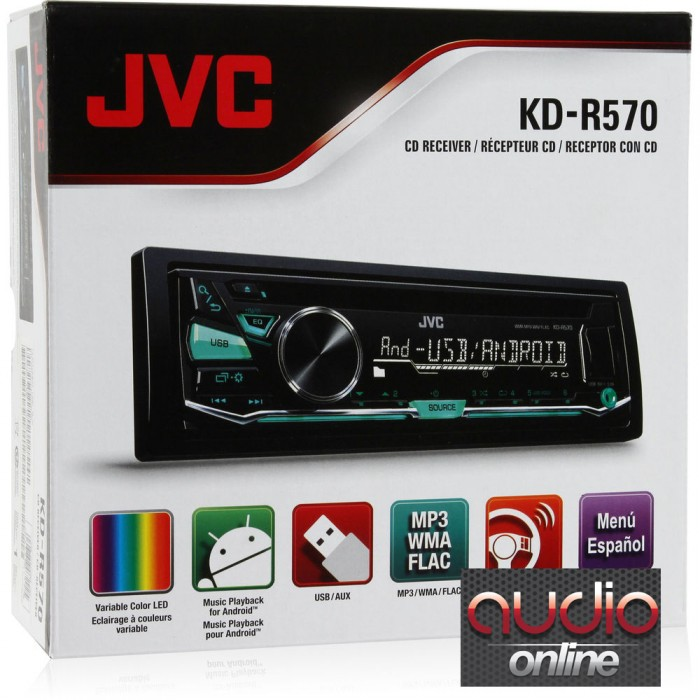 Radio Jvc Kd R570
