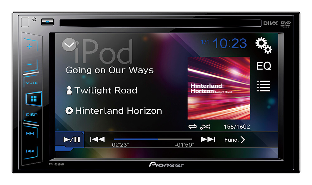 Radio Pioneer Ref: AVH-195DVD Double DIN DVD Pantalla 6.2″