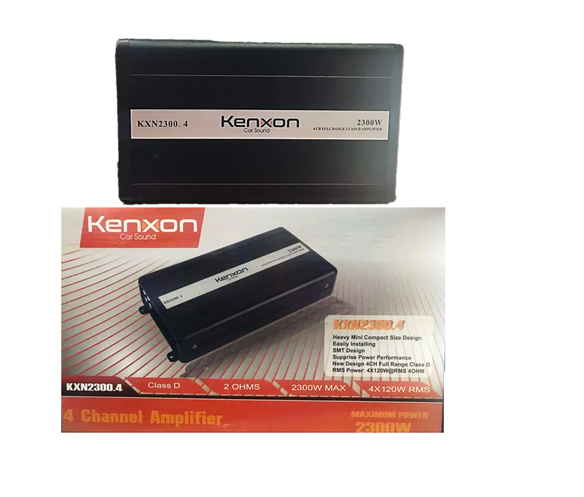 Amplificador Kenxon Kxn 2300. 4 Clase D 2 Ohms