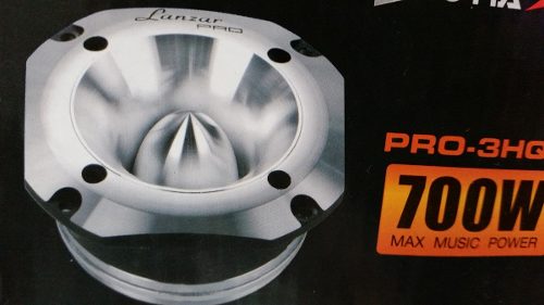 Lanzar Pro Tweeter Ultra Profesional 700wts Rms Ref: Pro3hqn