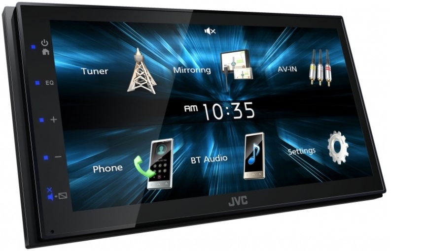 Radio Jvc Kw-m150bt , 2 Din Usb Mirror Link iPhone Android