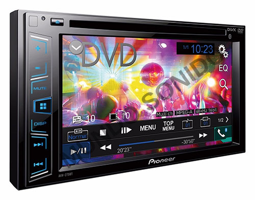 Radio Pioneer AVH-275BT Pantalla tactil 6,2"