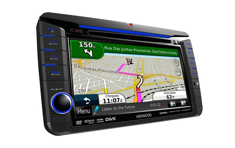 Radio Kenwood DNX-649VBT Tactil  7 pulg Gps,  Bluetooth Usb Dvd 