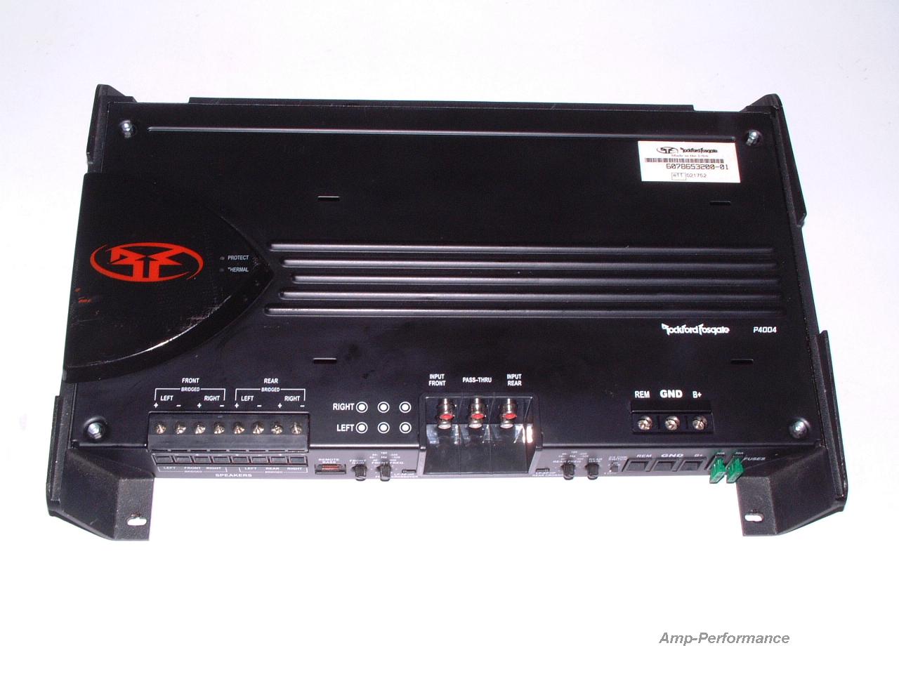 Amplificador Rockford P4004
