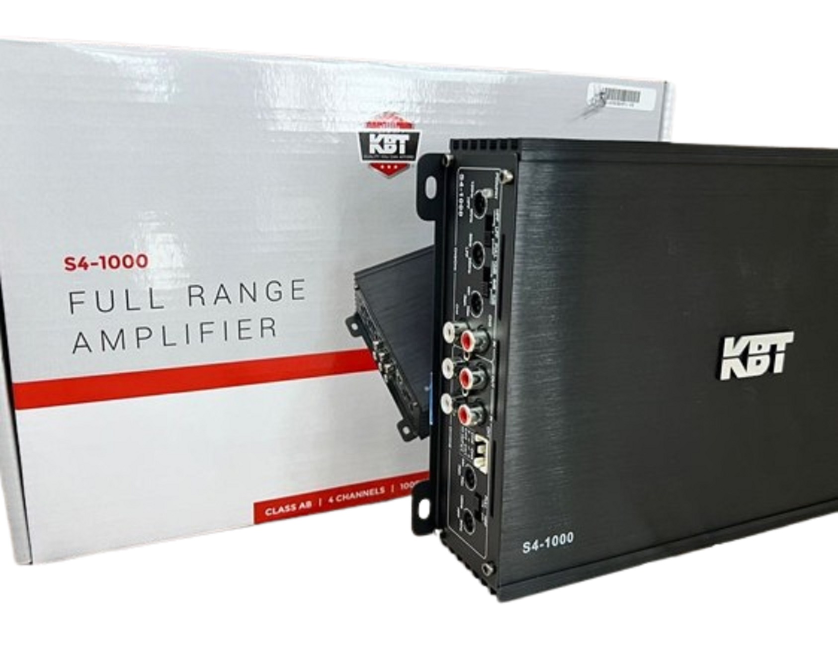 Amplificador Kbt Soldier S4-1000, 4 Canales, 1000 W