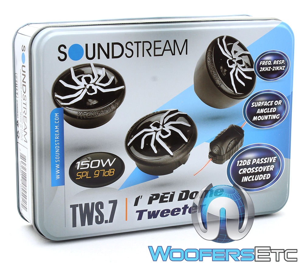 Tweeter Soundstream TWS.7 12dB Crossover, 110w, 4-ohm