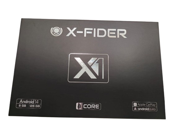 Radio XFR-X1AND, 2 DIN, 8GB+256gb, Android 13, Tablet 9 Pulgadas