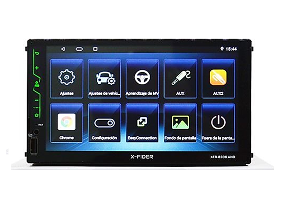 Radio X-fider Xfr8306and- 2 Din-full Hd-usb-sd-bt-dvd