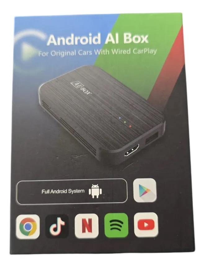 Android Ai Box 4+64gb Carplay Wireless 4g Wifi Bt