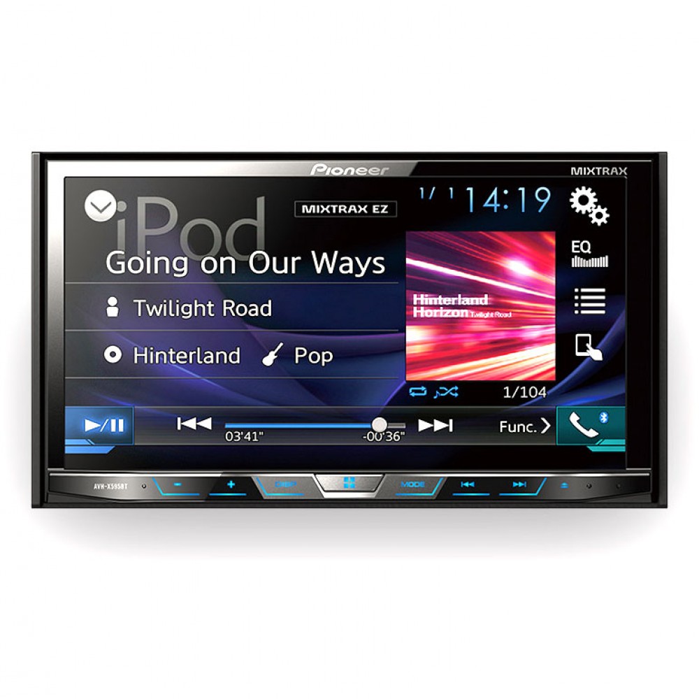Radio Pioneer Ref: AVH-X595BT WVGA de 7 ", MIXTRAX,Bluetooth