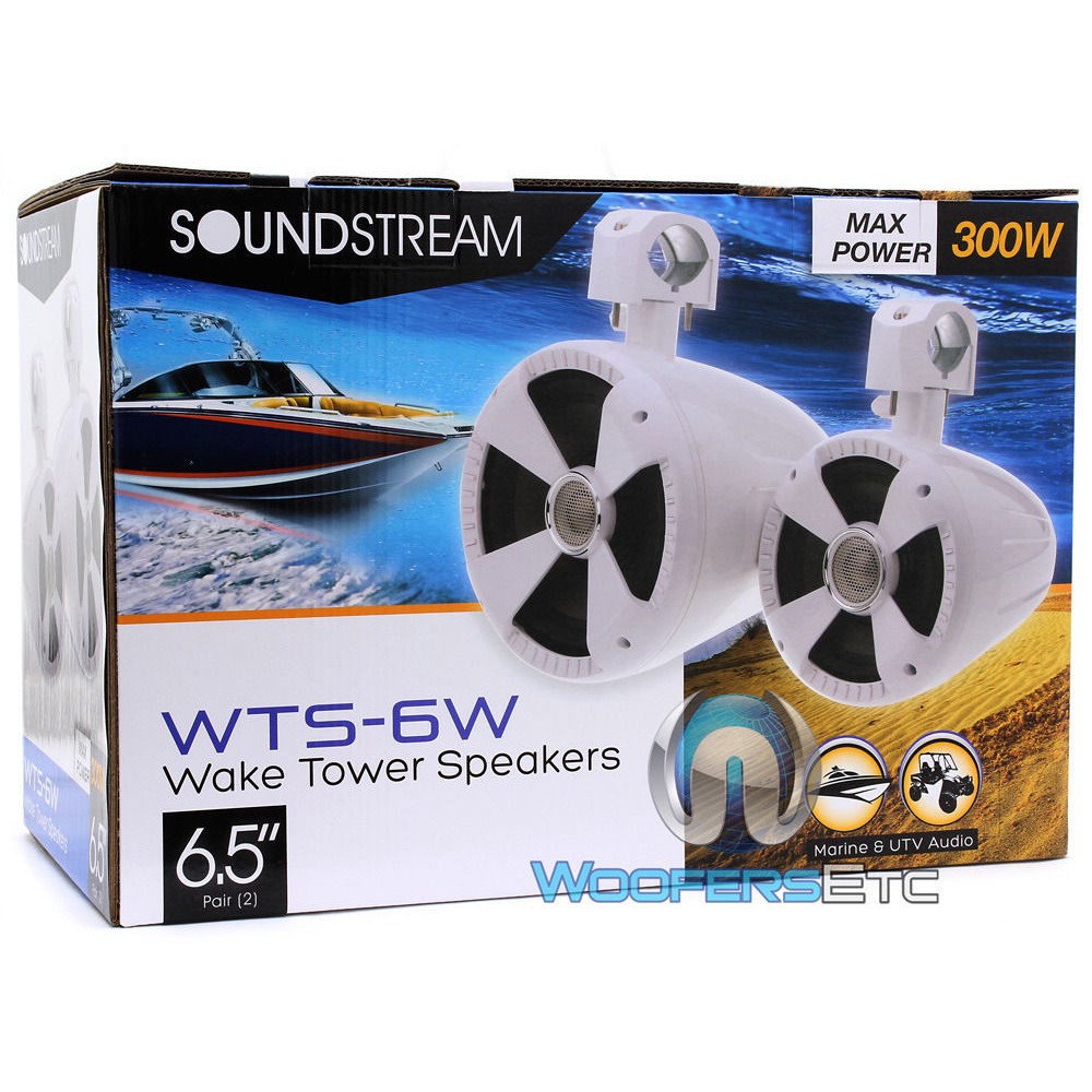 Balas Marinas SoundStream Ref: WTS-6W de 6" BLANCAS