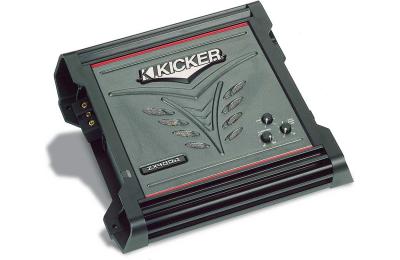 Amplificador Kicker ZX400.1 de subwoofer mono 400 vatios RMS x 1 a 2 ohmios