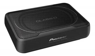 Bajo Activo Pioneer Subwoofer Amplificado Para Carro 50w 8' Color Negro