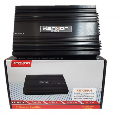 Amplificador Kenxon Ka1300.4 Claseab 4ch 2 Ohms