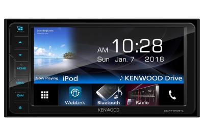 Radio Kenwood Ddx-718wbt Double Din Player Dvd De 7.0” Bt