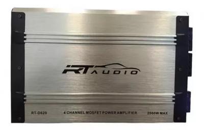 Amplificador Rt Audio 2000w 4ch