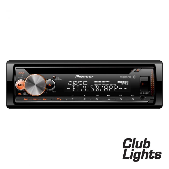 Radio Para Carro Pioneer Deh X5000bt Smart Sync Bluetooth