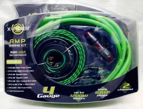 Kit De Cables Nro.4 Marca X- Fider 