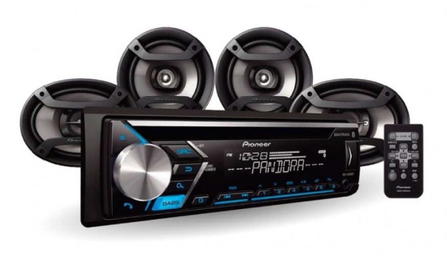  Radio Pioneer Dxt S4069bt Combo Pandora Stereo + 4parlantes