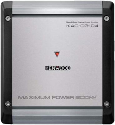 Kenwood Kac-d3104 Amplificador De 4 Canales Clase D 600 W