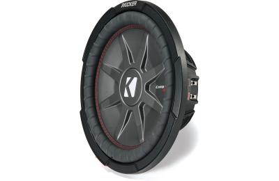 Subwoofer Extraplano Kicker CWRT 12  de 12" de la serie Comp RT.