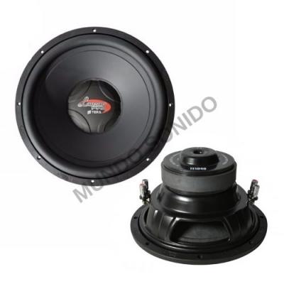Bajo Lanzar Pro Tera 10" Doble Bobina Te-104d 1600 watts