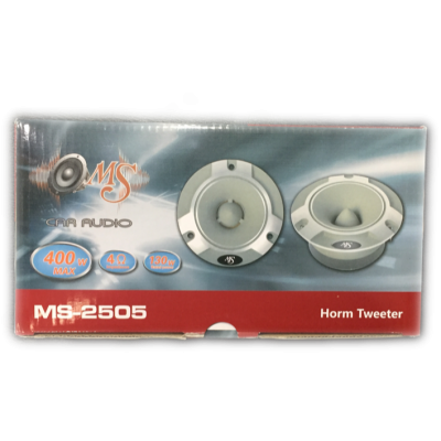Tweeter bala Marca MS AUDIO Ref: MS-2505 400WATTS