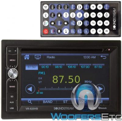 Radio Soundstream Vr-620hb 2-din 6.2  Lcd Dvd Bluet Phone